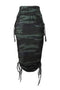 Knee-Length Camouflage Skirt